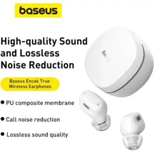 Baseus Bowie WM01 TWS Auriculares Bluetooth Brancos