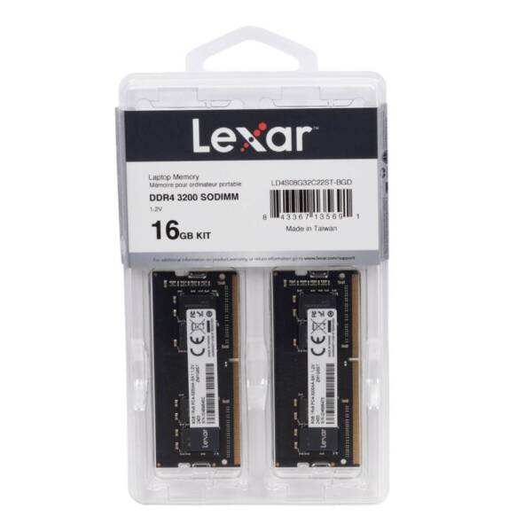 Lexar DDR4 SODIMM 16GB 3200MHz