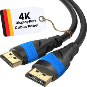 KabelDirekt Cabo DisplayPort 2M 4K 60Hz