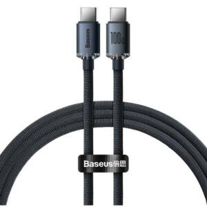 Baseus Crystal Shine Cabo USB‑C para USB‑C 100W 2M
