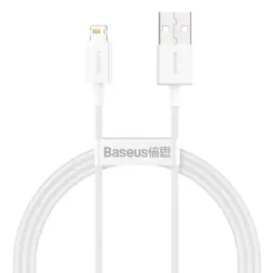 Baseus Superior Cabo USB para Lightning 2.4A 1M Branco
